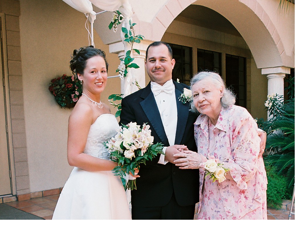 Grace with B. Steven and Nikki Buntyn, May 2004